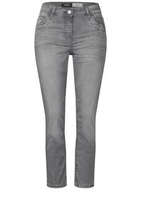 Jeans im Casual Fit mid grey used wash