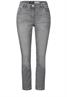Jeans im Casual Fit mid grey used wash