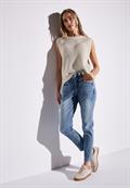 Jeans im Destroyed Look light blue destroy wash