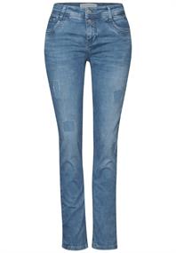 Jeans im Destroyed-Look light blue destroy wash
