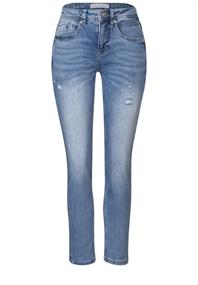 Jeans im Destroyed Look light blue destroy wash