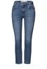 Jeans im Destroyed-Look medium blue wash