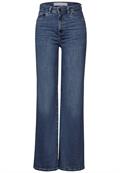 Jeans im Loose Fit dark blue tinted wash