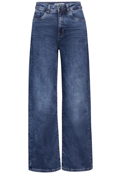 Jeans im Loose Fit dark blue washed