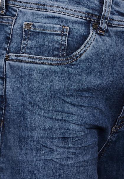 Jeans im Loose Fit dark blue washed