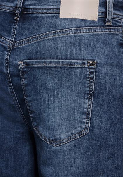 Jeans im Loose Fit dark blue washed