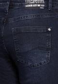 Jeans im Slim Fit blue black used wash