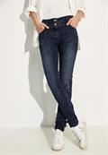 Jeans im Slim Fit blue black used wash