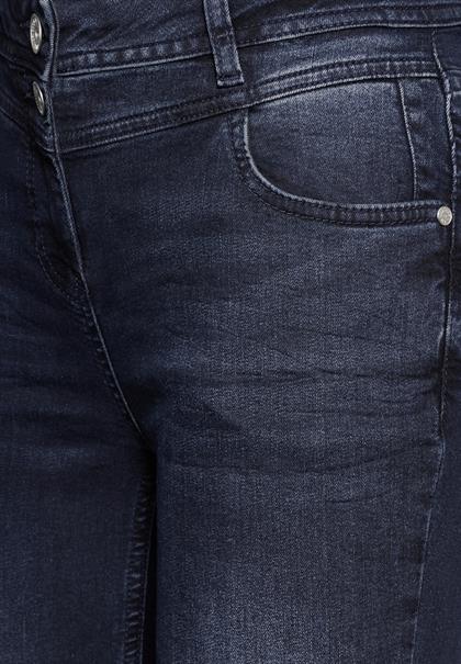 Jeans im Slim Fit blue black used wash