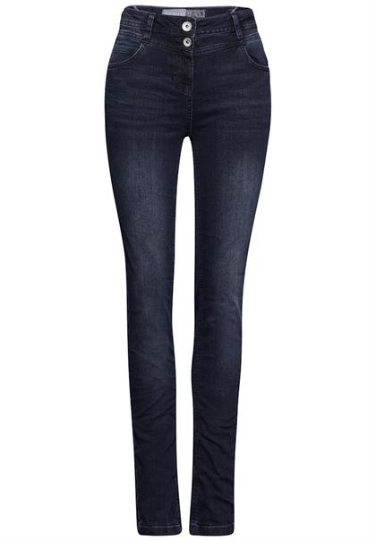 Jeans im Slim Fit blue black used wash