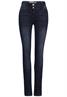 Jeans im Slim Fit blue black used wash