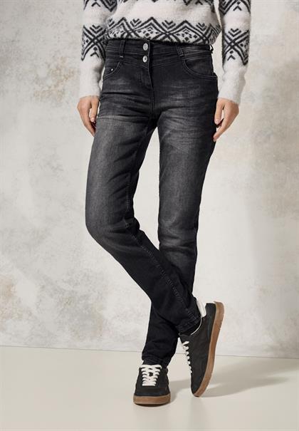 Jeans im Slim Fit dark grey washed