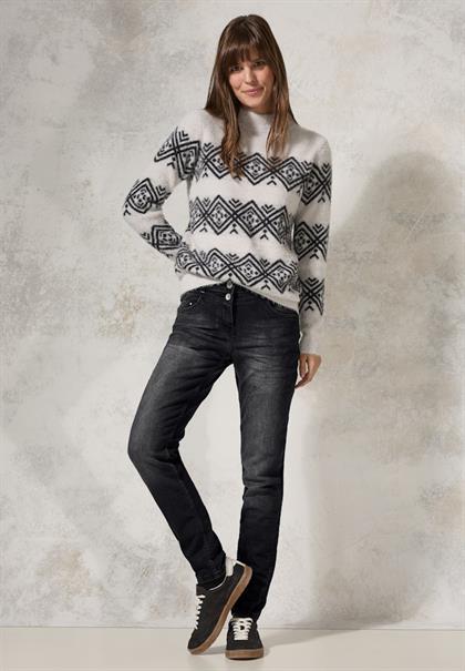 Jeans im Slim Fit dark grey washed