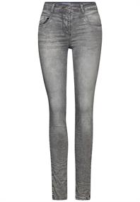 Jeans im Slim Fit light grey stone wash