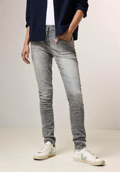 Jeans im Slim Fit light grey stone wash