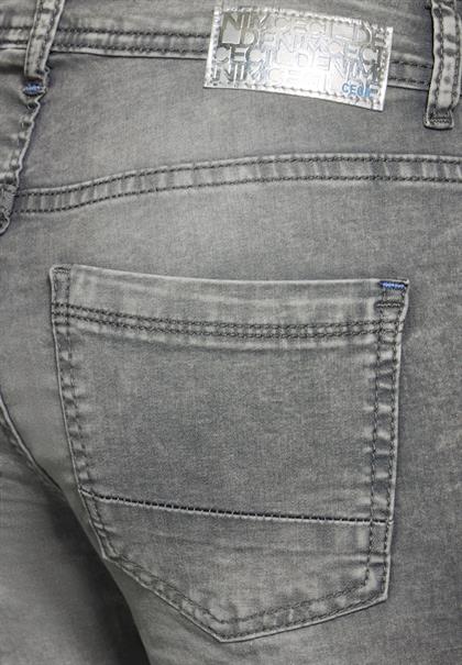 Jeans im Slim Fit light grey stone wash