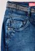 Jeans im Slim Fit mid blue used wash