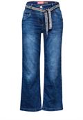 Jeans im Slim Fit mid blue used wash