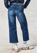 Jeans im Slim Fit mid blue used wash