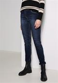 Jeans im Slim Fit mid blue used wash