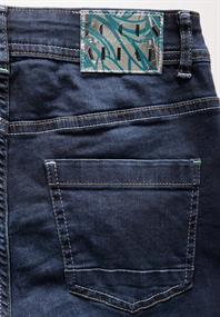 Jeans im Slim Fit mid blue used wash