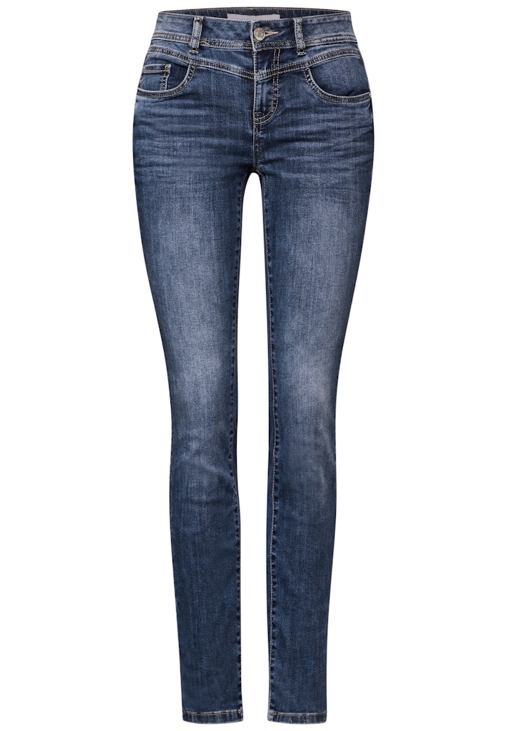STREET ONE Slim-fit-Jeans, High Waist günstig online kaufen