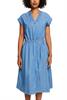 Jeans Midi-Kleid blue light wash