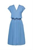 Jeans Midi-Kleid blue light wash