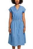 Jeans Midi-Kleid blue light wash