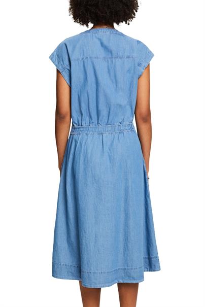 Jeans Midi-Kleid blue light wash