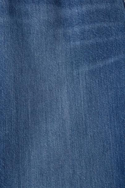 Jeans mit gerader Passform und hohem Bund blue medium washed