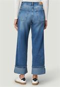 Jeans weites Bein mit Umschlag 28 Inch blue used denim