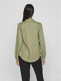 Jeansbluse dunkelgrün2