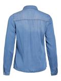Jeansbluse medium blue denim