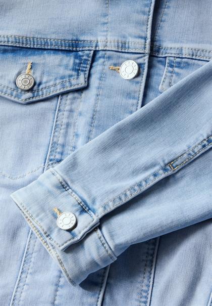 Jeansjacke im Bleached-Look ultra bleached wash