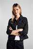 Jeansjacke im Washed-Look black washed