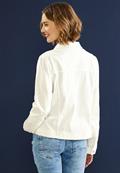 Jeansjacke in Ecru ecru washed