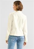 Jeansjacke in Ecru ecru washed