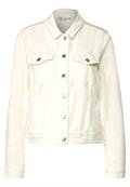 Jeansjacke in Ecru ecru washed