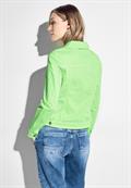 Jeansjacke in Farbe matcha lime