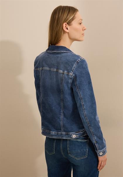 Jeansjacke mid blue wash