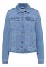 Jeansjacke mit Brusttaschen und Knöpfen light blue washed
