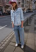 Jeansjacke mit Brusttaschen und Knöpfen ultra bleach wash