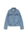 Jeansjacke mit Eingriffstaschen clean light stone blue denim