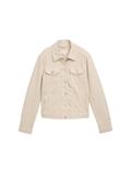 Jeansjacke mit Eingriffstaschen sand stone beige