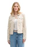 Jeansjacke mit Eingriffstaschen sand stone beige
