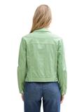 Jeansjacke mit Eingriffstaschen true green