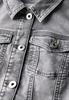 Jeansjacke mit Hemdkragen mid grey used wash