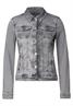 Jeansjacke mit Hemdkragen mid grey used wash