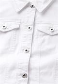 Jeansjacke mit Taschen white